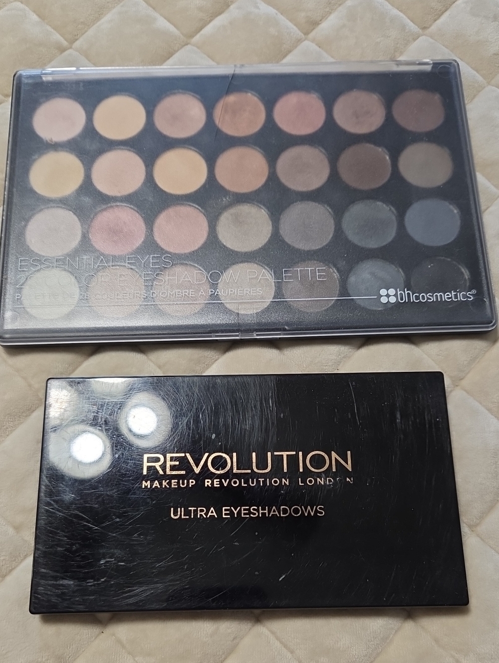 BH Cosmetics Essential Eyes & Revolution Ultra Eyeshadow Paletes